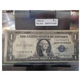 1935A Silver Certificate One Dollar Bill