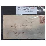 Civil War Era 1864 Stamped Envelope