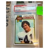 1979 Topps Charlie Waters PSA 9 Graded Card