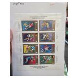 Hungarian Soccer Stamp Sheet (1970-1972)