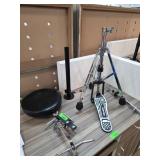 Drum Hardware Set Including Pedal and Stand