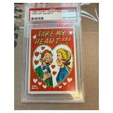 1960 PSA Graded Funny Valentine Card #19A