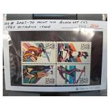 1984 US Olympic Mint NH Block Set (4 Stamps)
