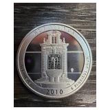 2010 Hot Springs Silver Quarter Proof Coin