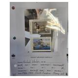 1986-1987 North Carolina Stamp Set