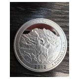 2012 Denali National Park Silver Quarter
