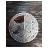 2010 Grand Canyon Silver Quarter