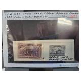 1893 Columbian Expo 2Â¢ Stamp Error