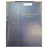 Lincoln Cents Collection 1941-1958 in Whitman Albu