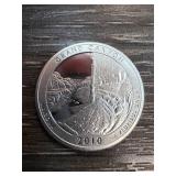 2010 Grand Canyon Silver Quarter Dollar