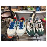 Two Pairs of New Balance and Puma Shoes