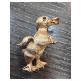 Monet Gold-Tone Duck Brooch