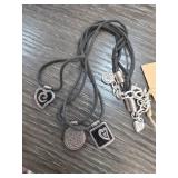 Brighton Necklace Set with Charms