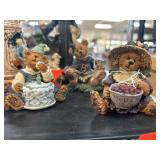 Boyds Bears Figurine Collection, Set of 3