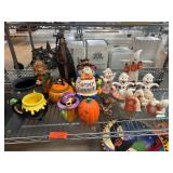 Halloween-Themed Ceramic Figures