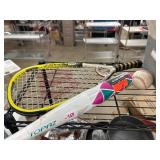 Racquet, Baseball, and Bat Sporting Items