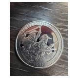 2017 George Rogers Clark Silver Quarter Dollar