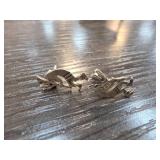 Sterling Silver Kokopelli Earrings