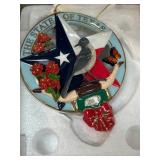 State of Texas Ornament by Danbury Mint