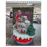 Santa Workshop Musical Snow Globe