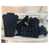 Black Velvet Jewelry Displays
