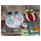 Holiday-Themed Ceramic Plates