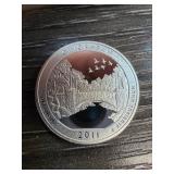 2011 Chickasaw Silver Quarter Dollar