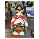 Holiday-Themed Decorative Village Pieces