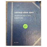 Lincoln Head Cent Collection 1909-1940