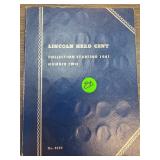 Lincoln Head Cent Collection Starting 1941