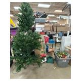 Artificial Christmas Tree with Accessories