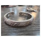 Judith Ripka Sterling Silver Bracelet 46.8g