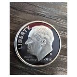 2012 S Roosevelt Dime in Silver Proof