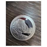 2010 Yosemite Silver Quarter S Mint Proof