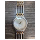 Movado Watch with Mother of Pearl Dial