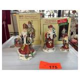 The International Santa Claus Collection Figurines