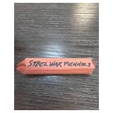 Steel War Pennies in Paper Wrapper