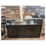 Glass and Black Display Case