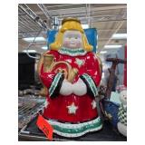 Hand-Painted Angel Cookie Jar with Original Box