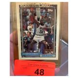 Shaquille ONeal Rookie Card by Topps