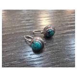 Sterling Silver Turquoise Earrings