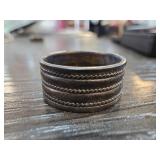 Sterling Silver Band Ring Sz 6.5