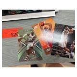Three LeBron James Basketball Cards