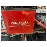 Red Fiberglass Insulated Cola Cooler