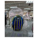 Hand-Blown Glass Fish Sculpture