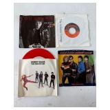 Four Classic Rock Vinyl Records