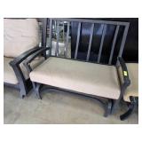 Metal-Frame Patio Seating Set with Cushions