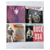 Four John Cougar Mellencamp Record Sleeves