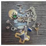 Sterling Silver Jewelry, 25.2g