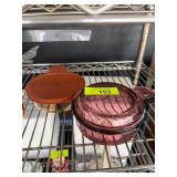 Corning Visions Heat-n-Serve Purple Glass Dish